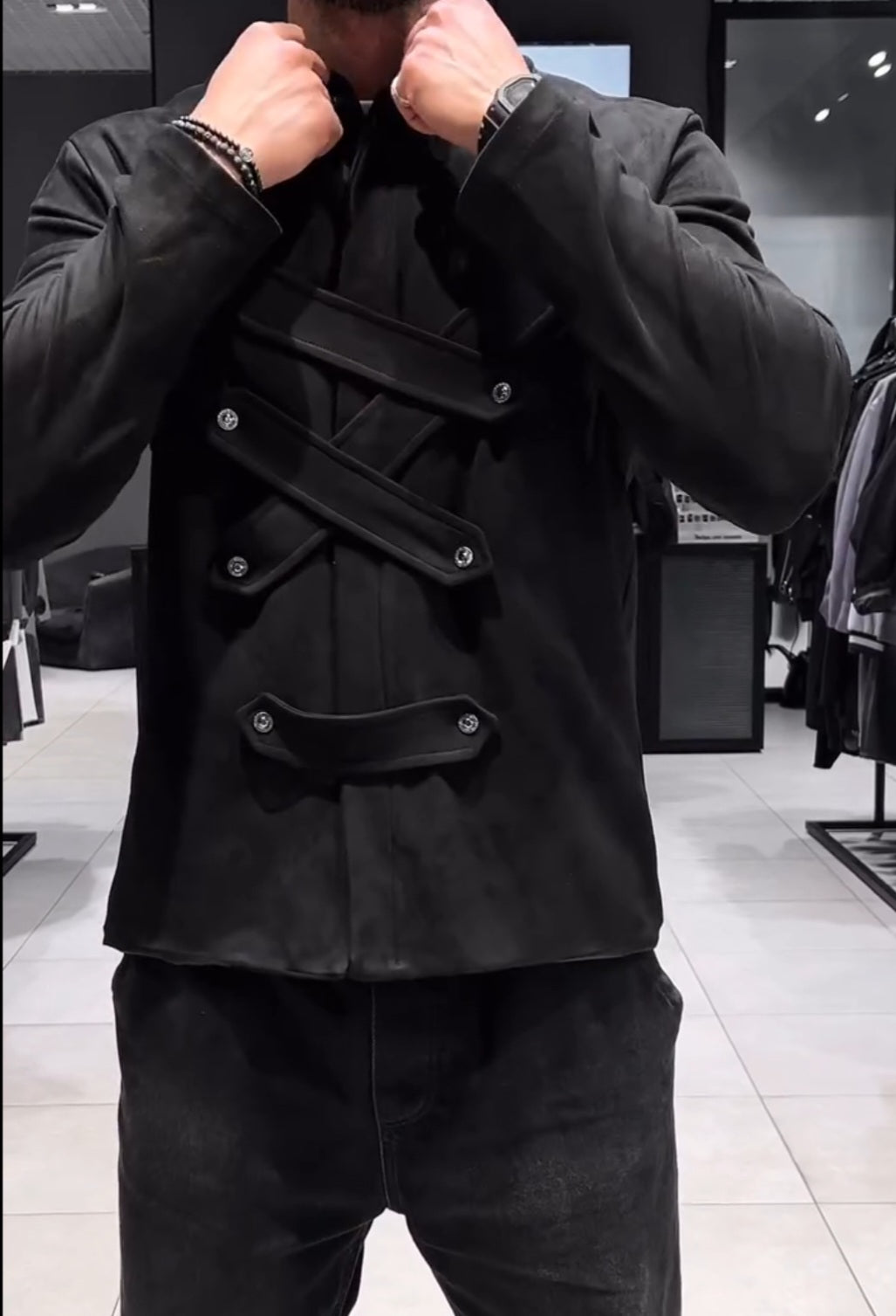 Camasa din suede H46